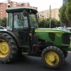 Imágenes de la tractorada del campo extremeño a su llegada a Badajoz