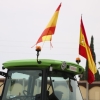 Imágenes de la tractorada del campo extremeño a su llegada a Badajoz