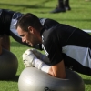 Imágenes del inicio de la pretemporada del CD. Badajoz