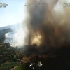 Imágenes del incendio forestal en Villanueva de la Vera (CC)