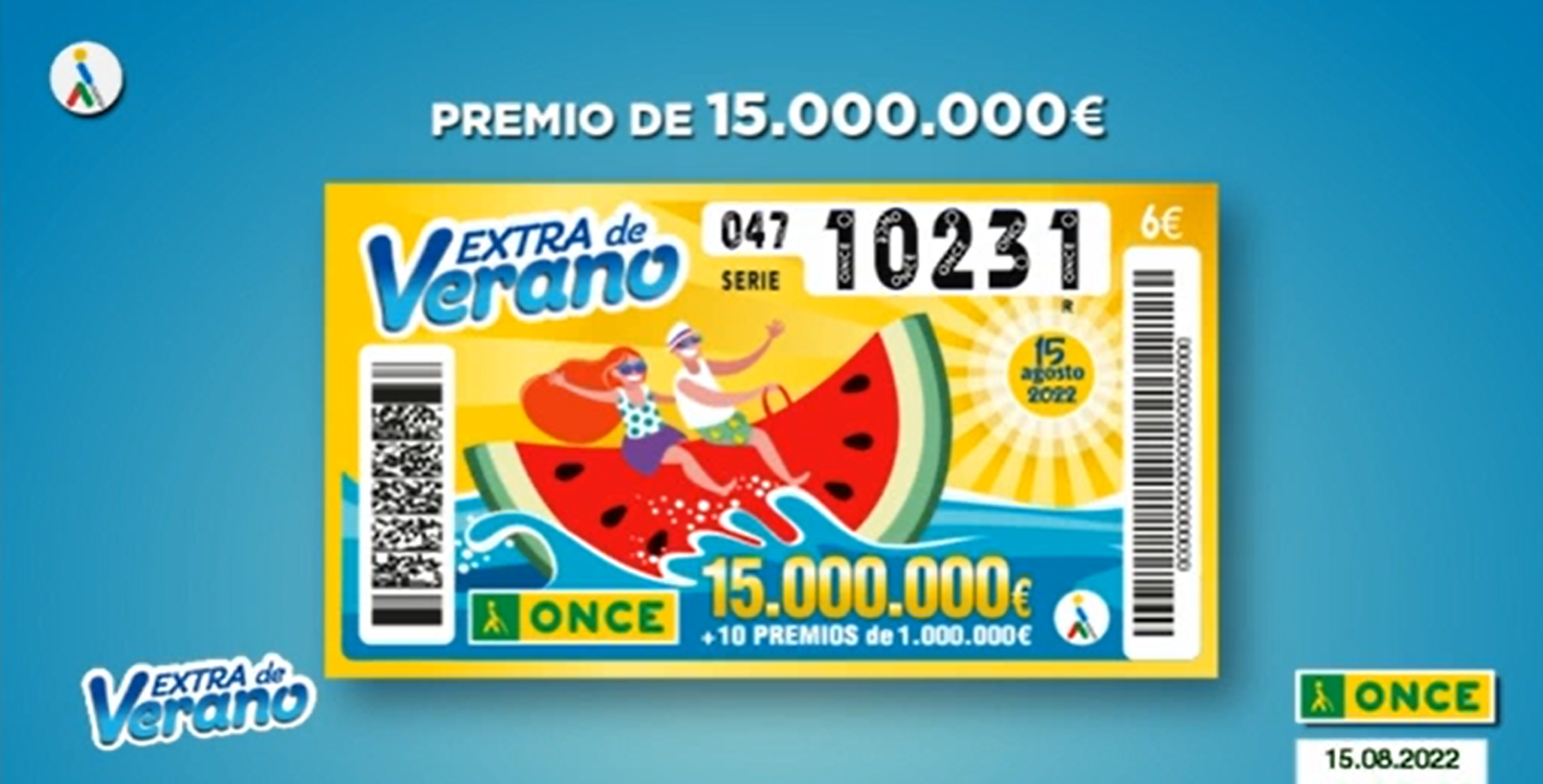 10 cupones dejan 400.000 euros en Extremadura este lunes