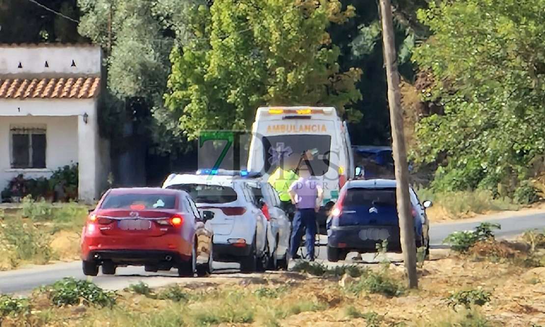 Atropellan a un ciclista en Talavera la Real (BA)