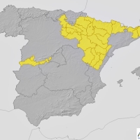 Alerta amarilla por tormentas en el norte extremeño