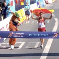 Miguel Ángel López se proclama campeón de Europa de 35 kilómetros marcha