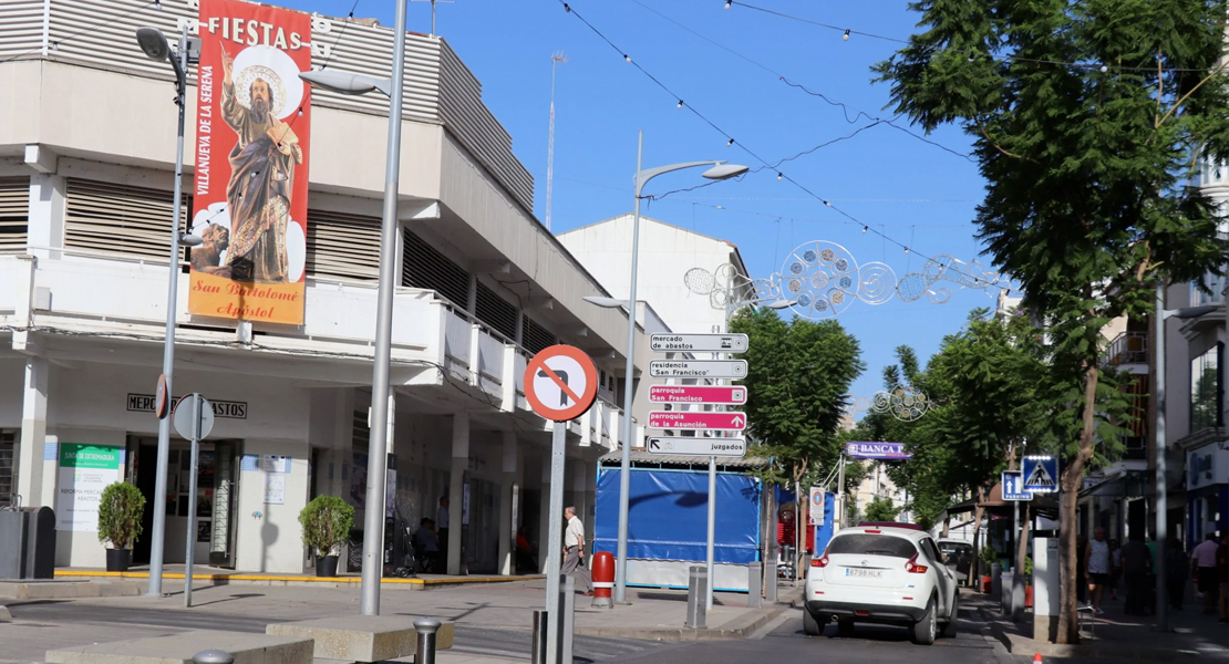 Se cortarán varias calles en Villanueva de la Serena con motivo de las fiestas de San Bartolo