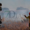 Segundo incendio de la tarde en una finca próxima a Gévora