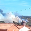 Las llamas se extienden sin control en un nuevo incendio forestal en Extremadura