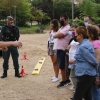 Exhibición de medios de la Guardia Civil para los usuarios de Aexpainba