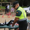 Exhibición de medios de la Guardia Civil para los usuarios de Aexpainba