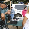 Exhibición de medios de la Guardia Civil para los usuarios de Aexpainba