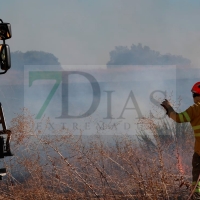 Segundo incendio de la tarde en una finca próxima a Gévora