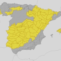 Toda Extremadura en aviso amarillo por lluvias para este martes