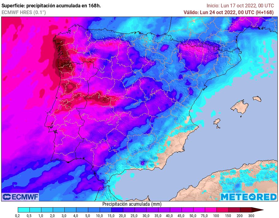 Llegan ábregos cargados de humedad y se acerca la lluvia a Extremadura