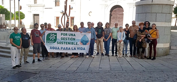 Continúa la defensa del agua en Extremadura