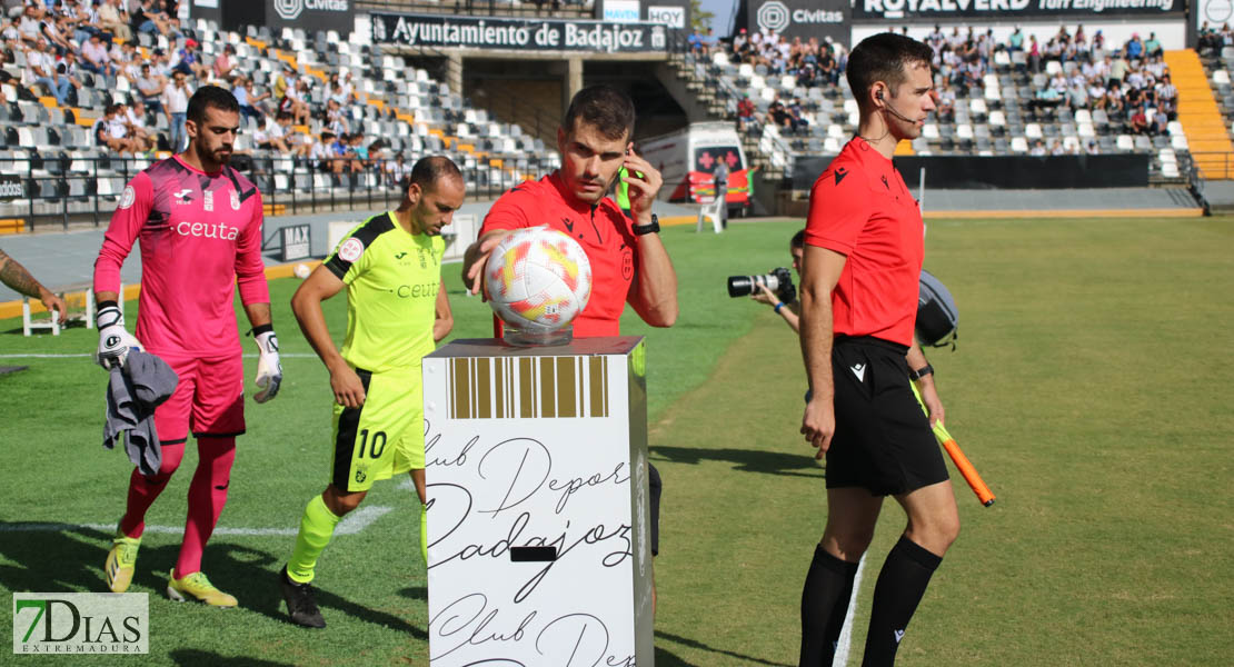 Imágenes del CD. Badajoz 2 - 1 AD Ceuta FC