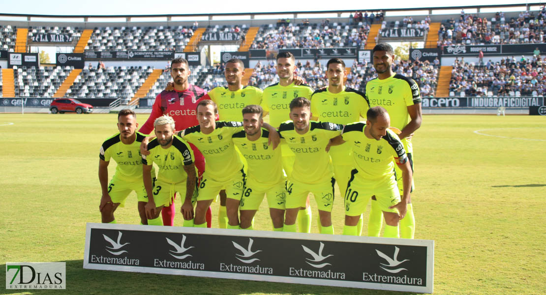 Imágenes del CD. Badajoz 2 - 1 AD Ceuta FC