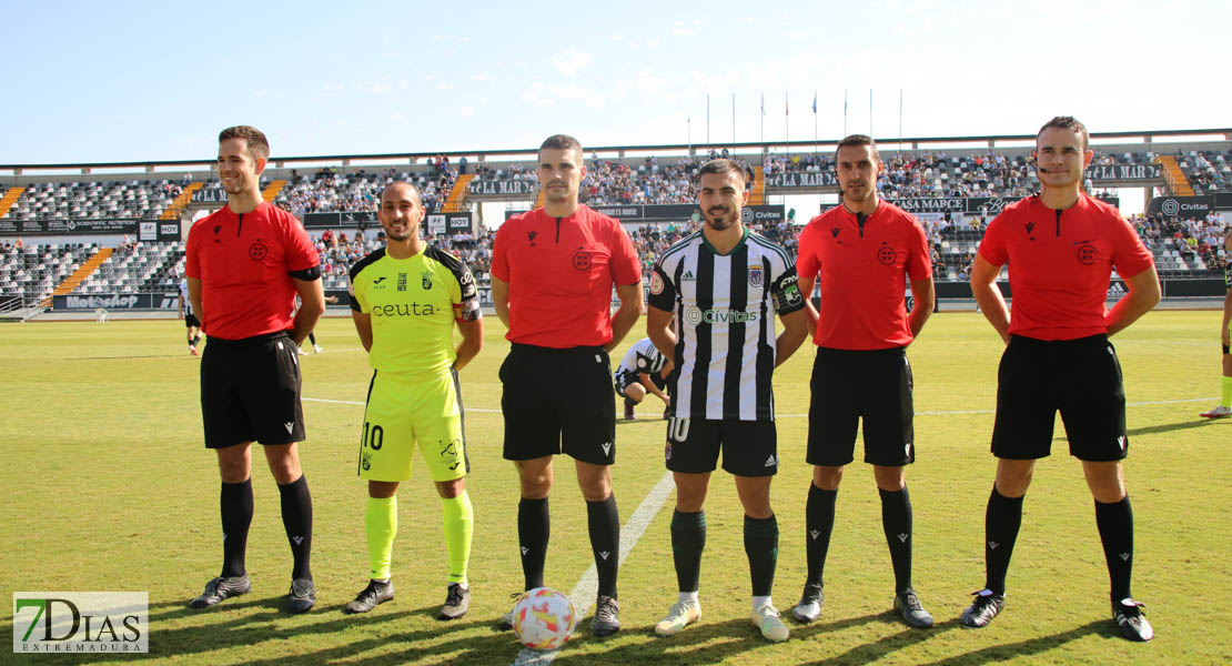 Imágenes del CD. Badajoz 2 - 1 AD Ceuta FC