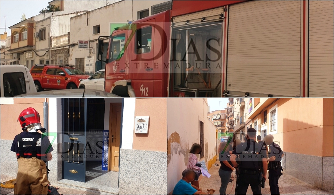 Nuevo incendio en el mismo piso que ayer en San Roque (Badajoz)