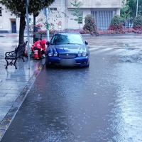 Cielos nubosos y lluvias dispersas en Extremadura