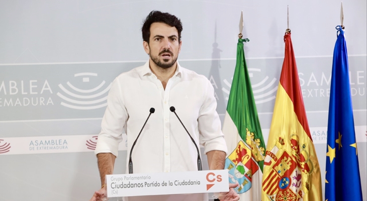 Cs lamenta que los presupuestos están “muy lejos” de lo que necesita Extremadura