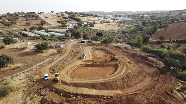 Promedio inicia las obras de la depuradora de la pedanía de La Cardenchosa