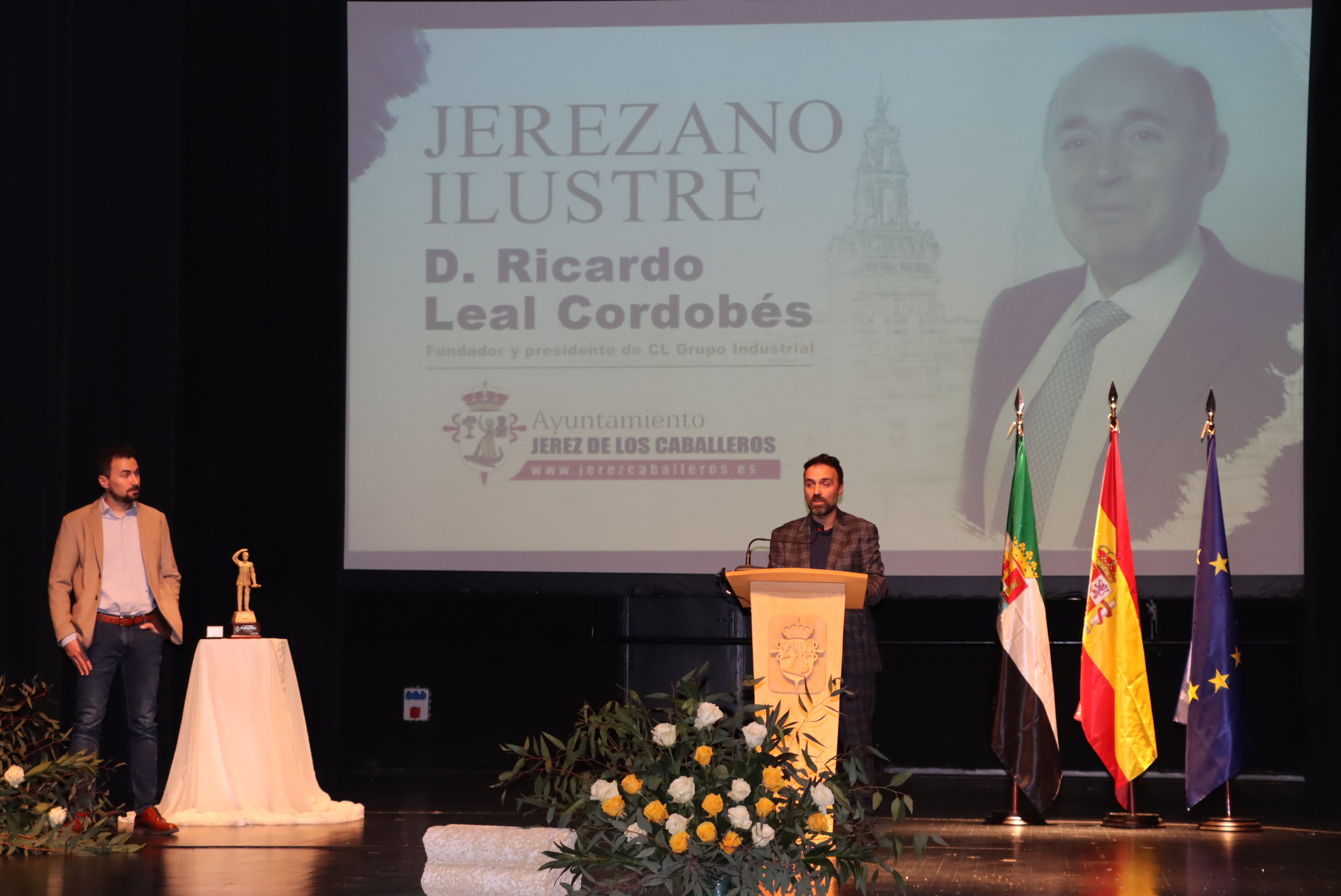 Ricardo Leal, fundador de Cristian Lay, nombrado &#39;Jerezano Ilustre&#39;