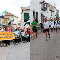 70 km corriendo desde Mérida para apoyar la lucha contra el macrovertedero en Salvatierra