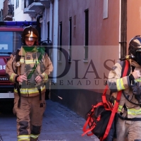 Los Bomberos acuden a un incendio en la Residencia ‘Julio Cienfuegos’ de Badajoz