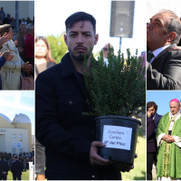 Sentimientos a flor de piel en el acto conmemorativo del 25 aniversario de la riada en Badajoz