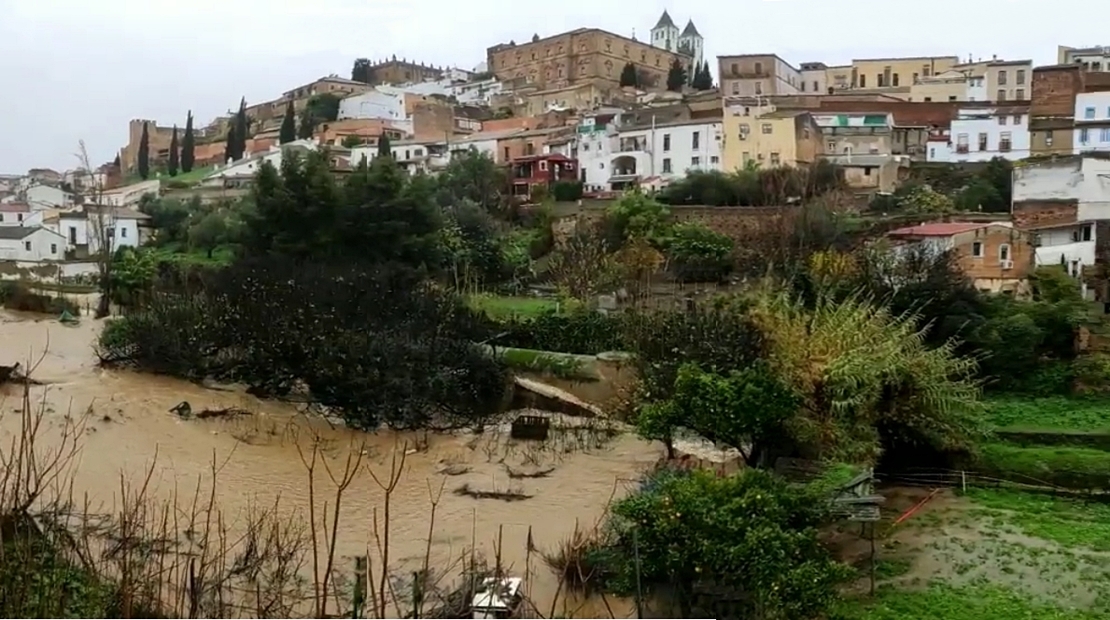 El alcalde de Cáceres hace balance del temporal