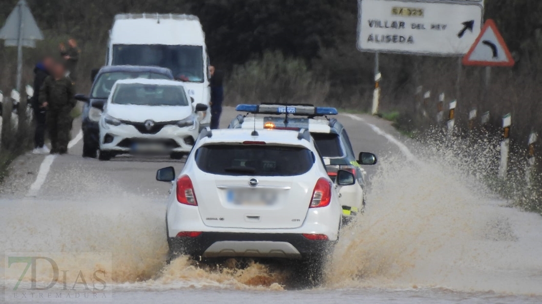 Actualización de carreteras que permanecen cortadas en Extremadura