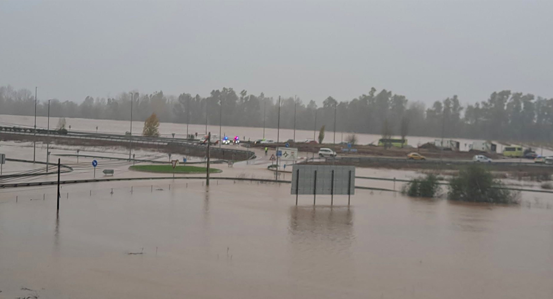 Piden ayudas urgentes para los afectados por el temporal en Gévora y Valdebótoa