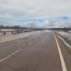 REPOR: El agua salta por varias carreteras entre Badajoz y Alburquerque