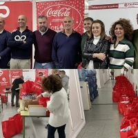 Coca-Cola reparte 625 comidas en Badajoz esta Navidad