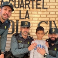 Agentes de la Guardia Civil salvan a un niño de seis años tras sufrir un atragantamiento