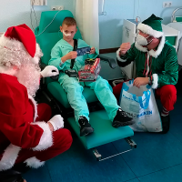 Papá Noel entregará regalos a los niños del Hospital Materno Infantil en Badajoz