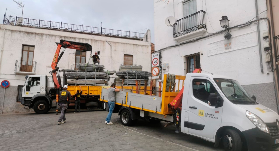 Pausan las obras de la muralla de Cáceres por problemas entre el Ayto. y el Gobierno