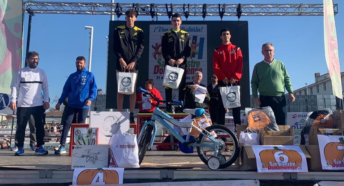 Grandes resultados del triatlón extremeño en las San Silvestres