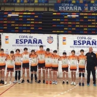 Los pacenses ganan la Copa de España Infantil N2 de voleibol