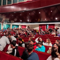 Ambiente en el sorteo del orden del Gran Desfile de Carnaval de Badajoz