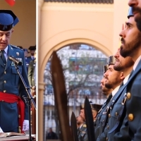 Carlos Sarrión, nuevo general de la Guardia Civil en Extremadura