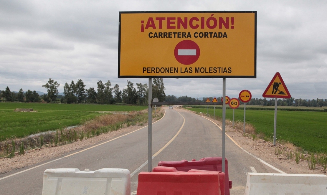 Informan de un nuevo corte de carretera en la provincia de Badajoz