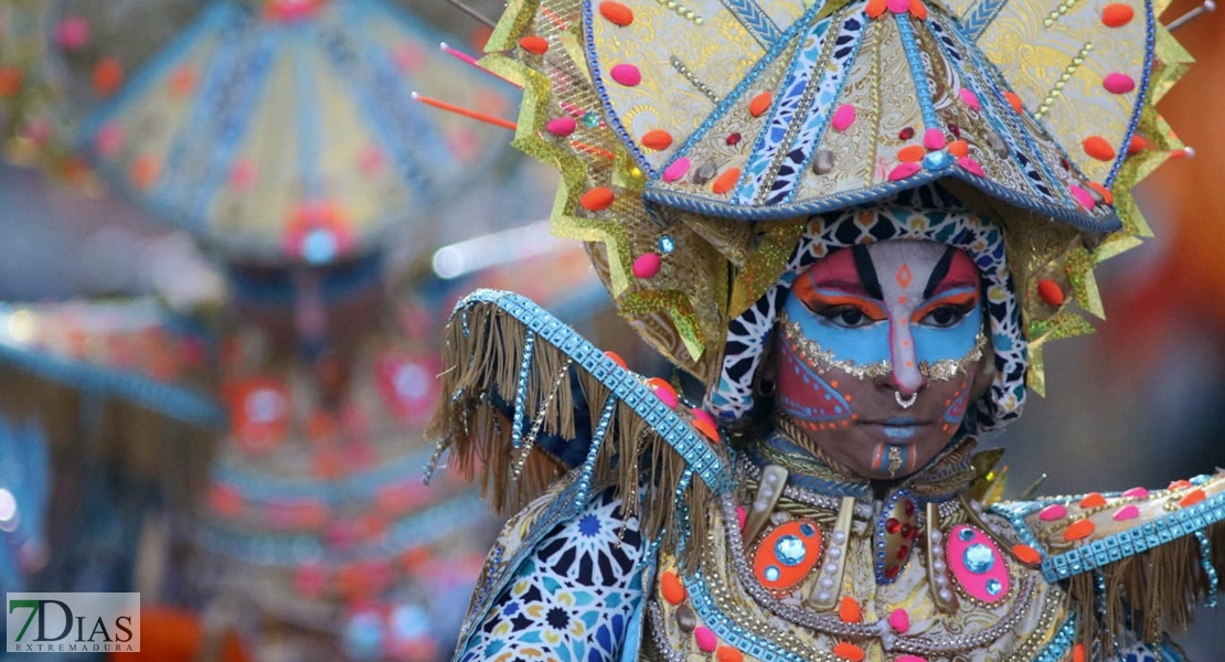 Gran nivel en el desfile infantil de comparsas del Carnaval 2023