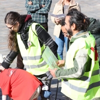 Manifestación contra la caza en Cáceres: &quot;Ni galgos ni podencos son vuestros instrumentos&quot;