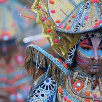 Gran nivel en el desfile infantil de comparsas del Carnaval 2023