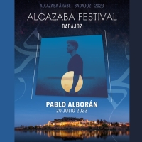 Confirmado, Pablo Alborán estará en el Alcazaba Festival de Badajoz