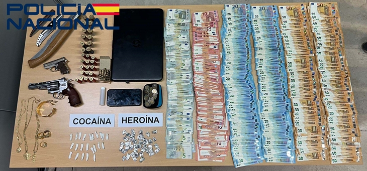 Desmantelan tres puntos de droga muy activos en Villanueva de la Serena