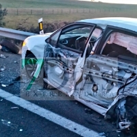 Accidente de tráfico en la A-66 a su paso por Extremadura