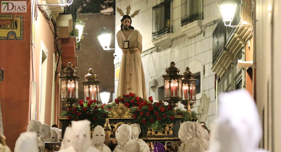 Badajoz disfruta del miércoles Santo más intimo