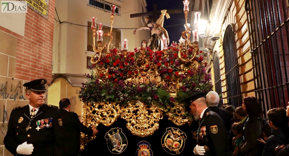 Badajoz disfruta del miércoles Santo más intimo